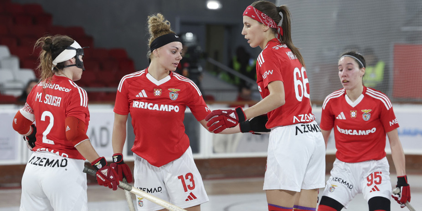 Benfica goleia Uttigen na Liga dos Campeões feminina de hóquei em patins