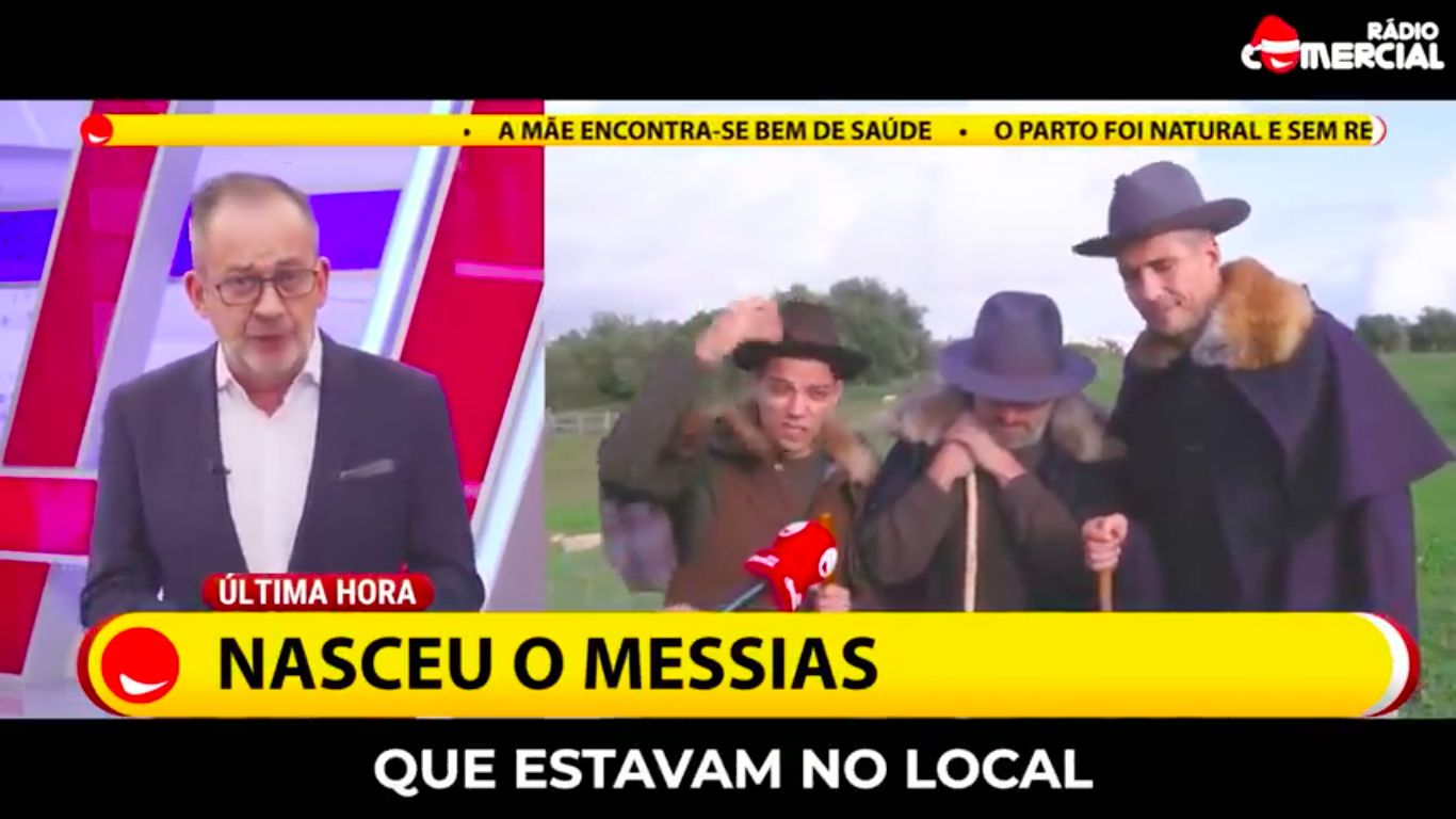Rádio Comercial lança canção de Natal e até José Alberto Carvalho canta