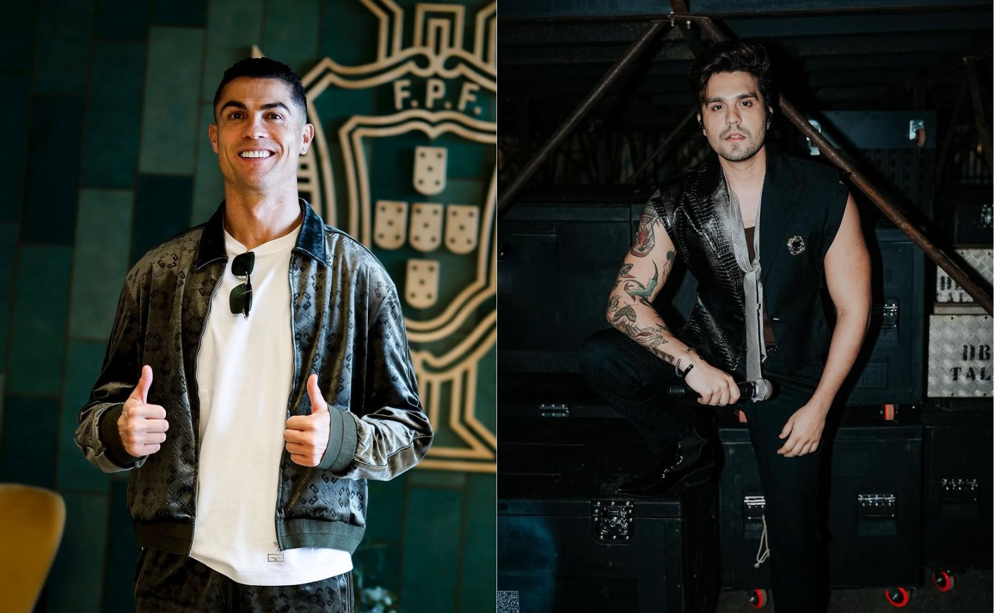 Cristiano Ronaldo partilha vídeo enigmático de Luan Santana a dias dos concertos em Lisboa. Veja aqui