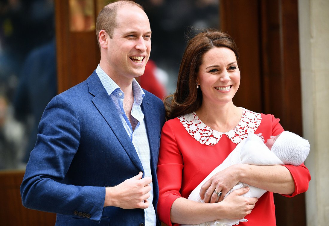 Já é conhecido o nome do filho de William e Kate