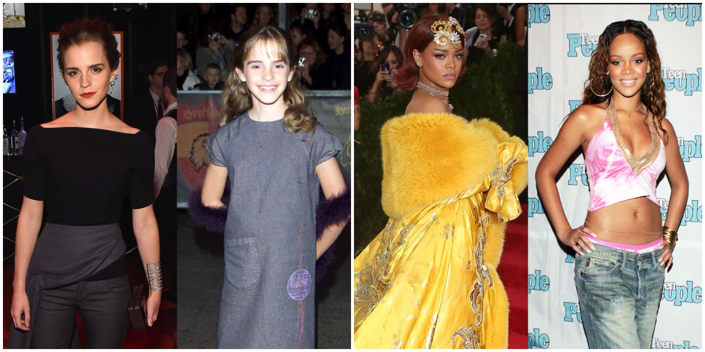 Das calças de ganga aos vestidos. Mostramos-lhe a primeira vez na red carpet de 25 celebridades