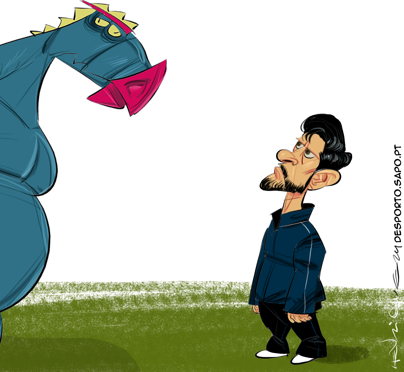 A queda de um dragão