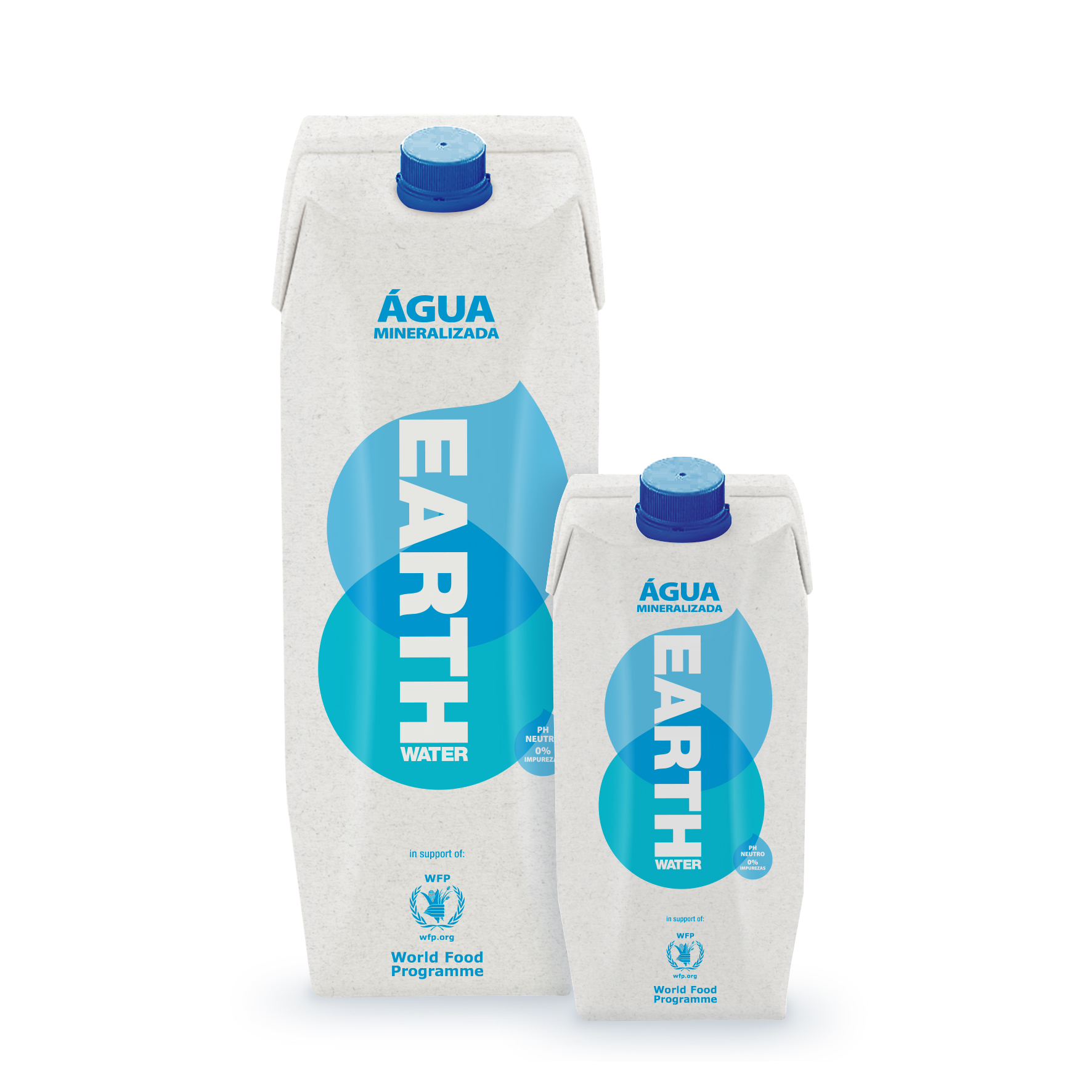 Earth Water. A primeira água em Portugal embalada em cartão