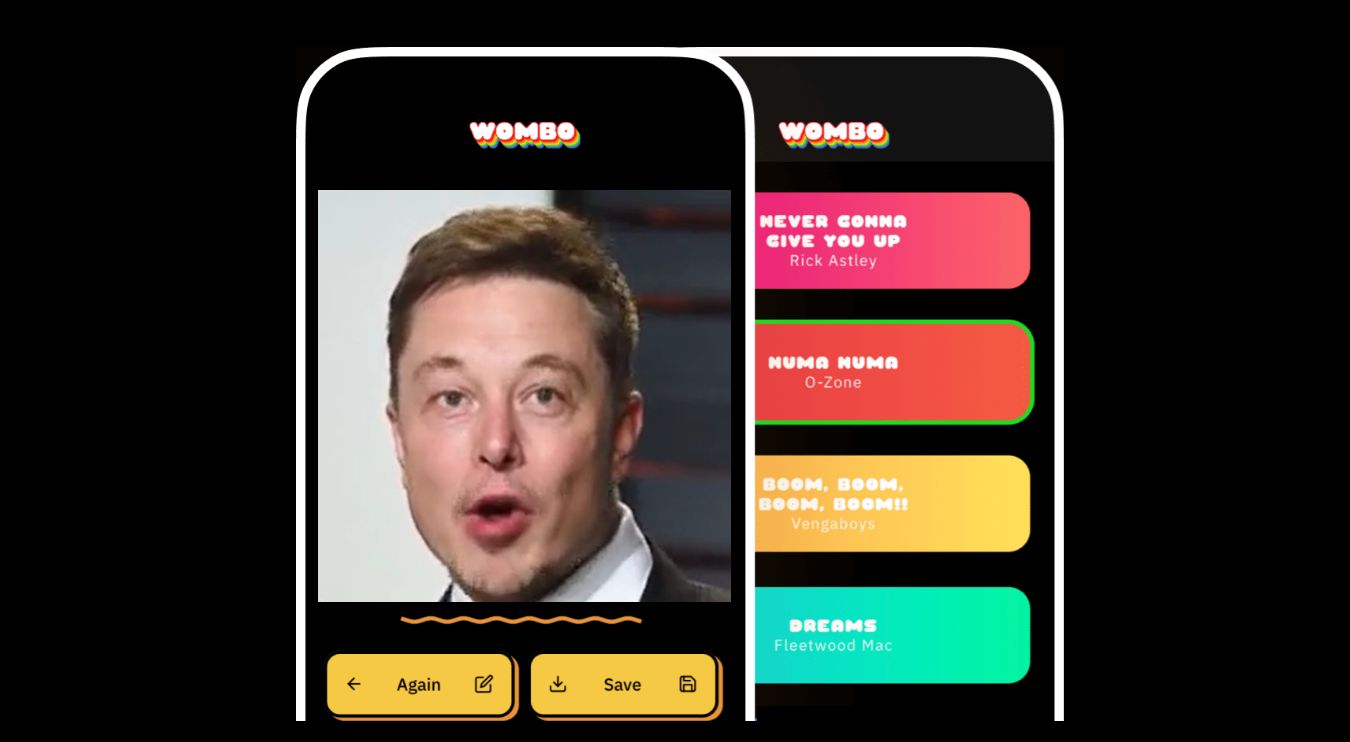 Na Wombo é tudo uma questão de pôr selfies a cantar. E depois aproveitar para rir muito