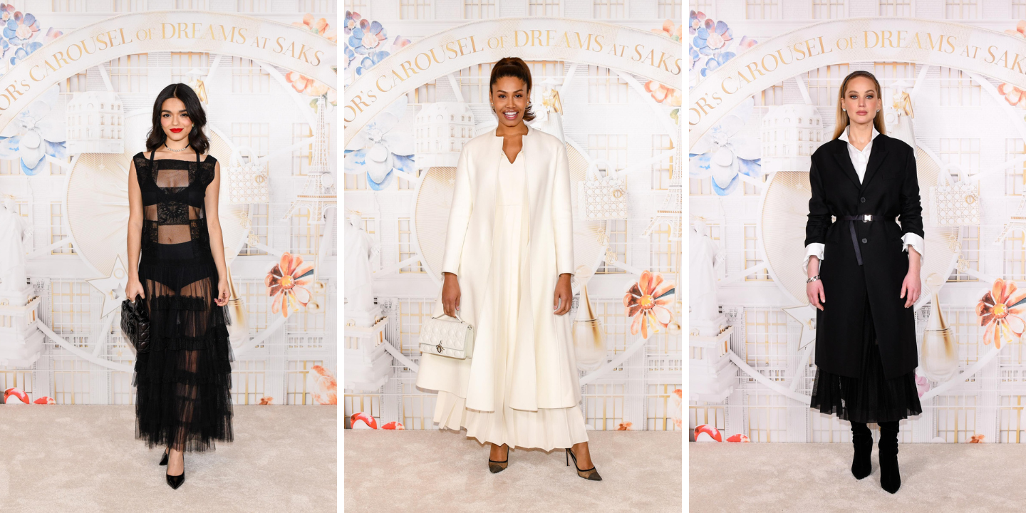 O Natal já chegou a Nova Iorque. Veja os looks que as celebridades usaram no evento da Dior