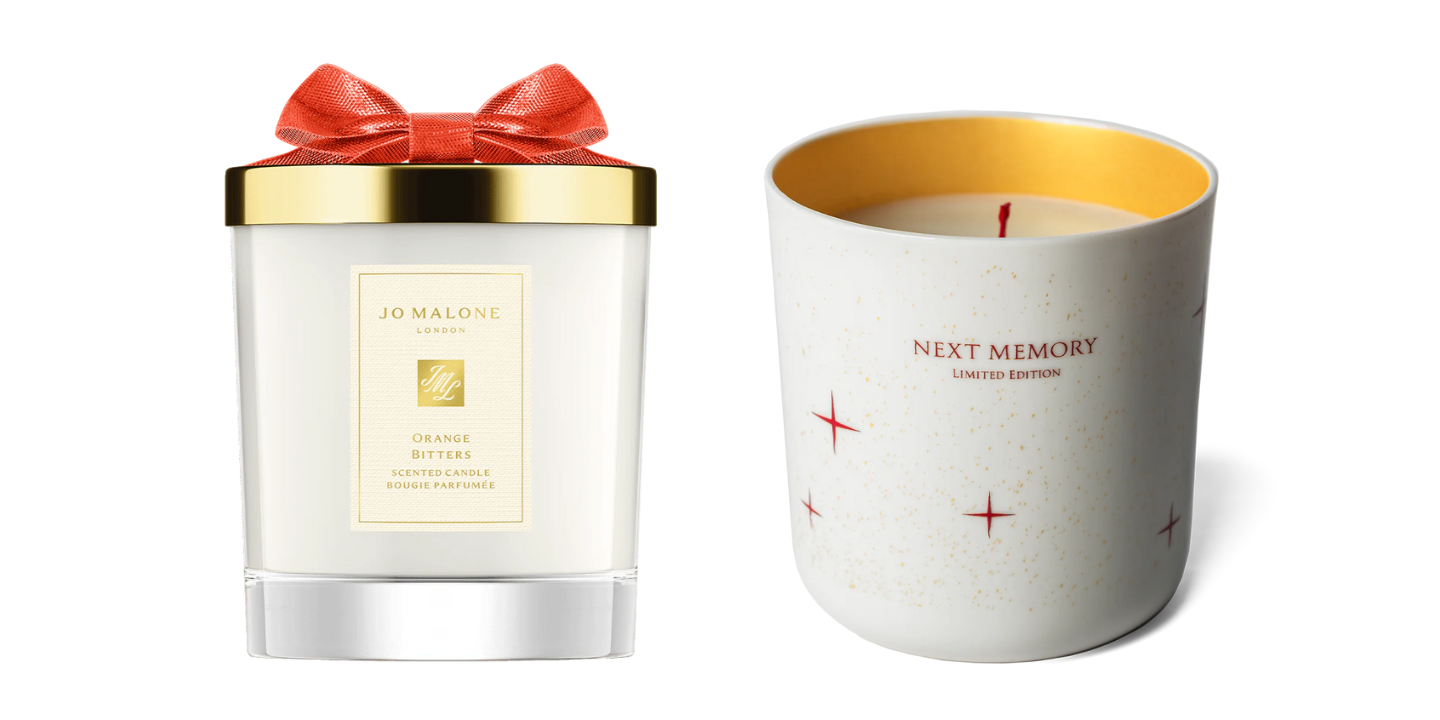 Dos 25,90€ aos 130€. 14 velas luxuosas para oferecer ou deixar a sua casa cheirosa neste Natal