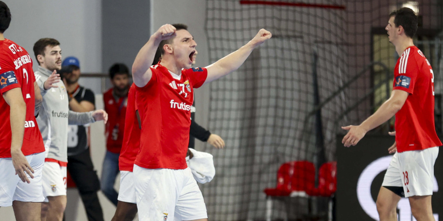 Benfica vence suecos do Ystads na Liga Europeia de andebol