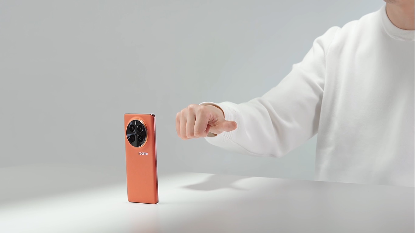 Realme GT5 Pro lê a palma da mão para desbloquear o ecrã e suporta reconhecimento de gestos