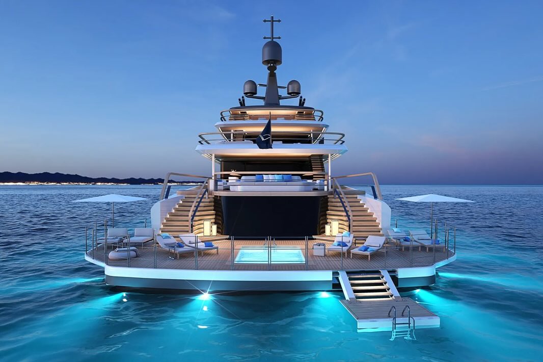 Veja as imagens do novo iate do dono da Zara que custou 182 milhões de euros e até um heliporto tem