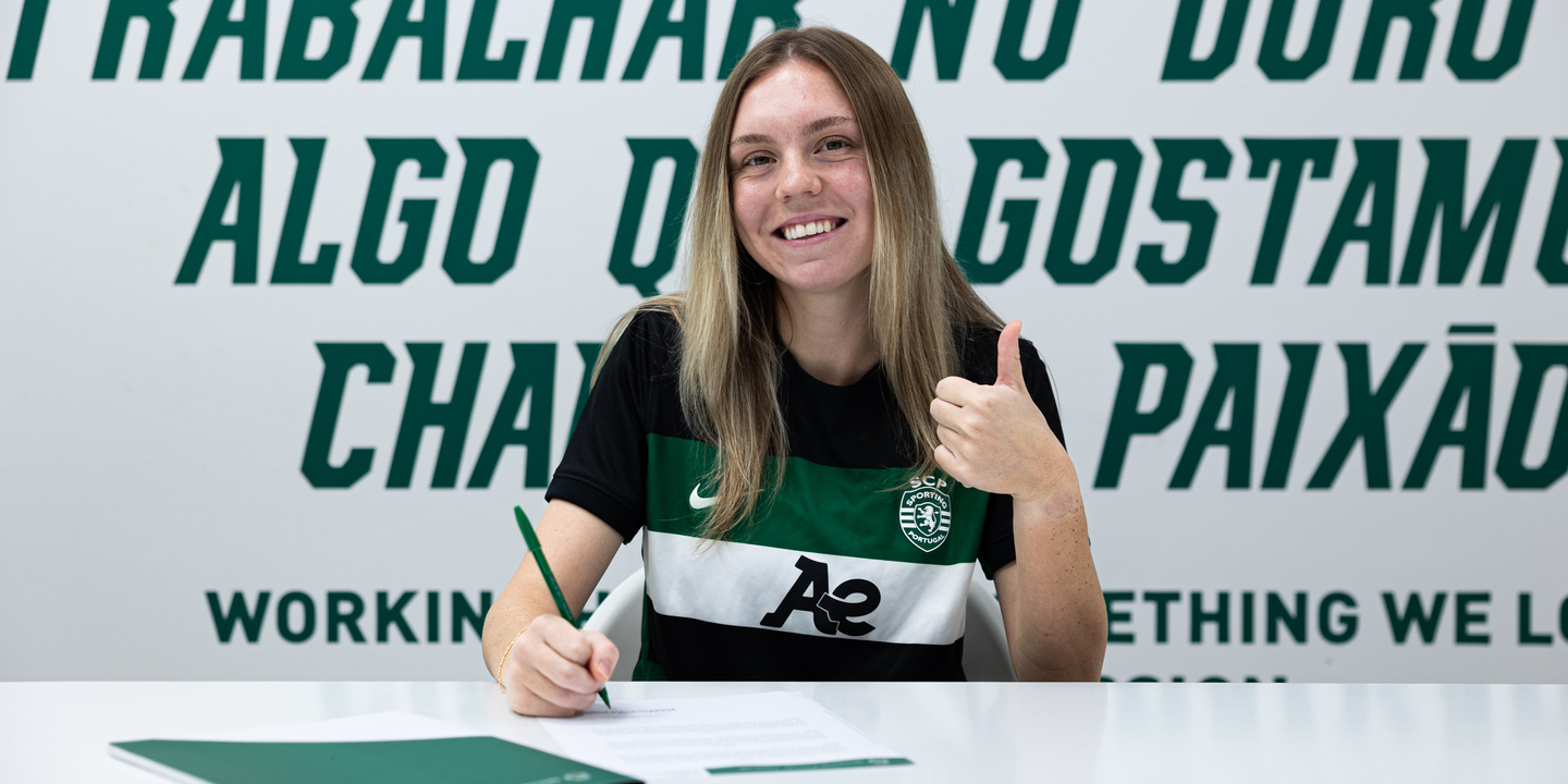 Oficial: Sporting contra defesa Madison Haugen