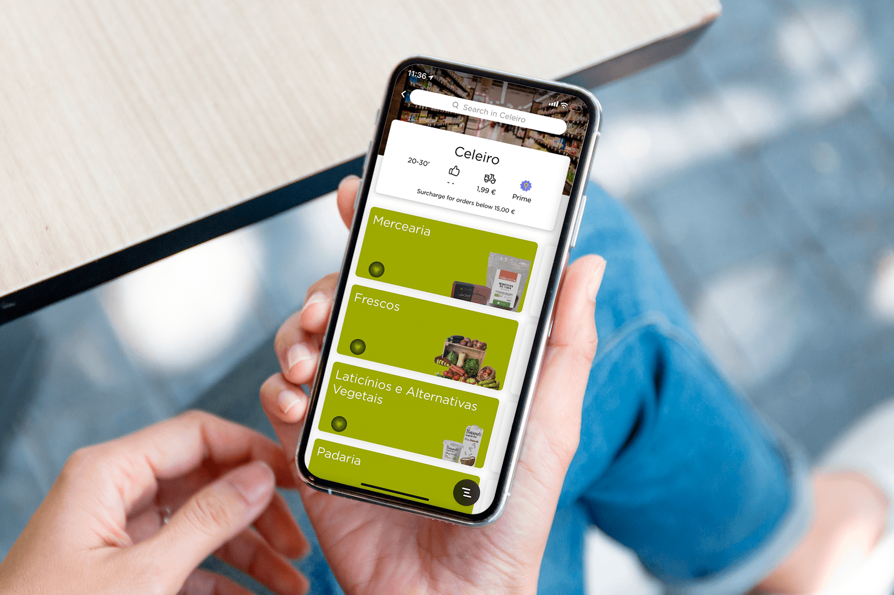 Já não há só gordices na Glovo. O Celeiro acaba de chegar à app