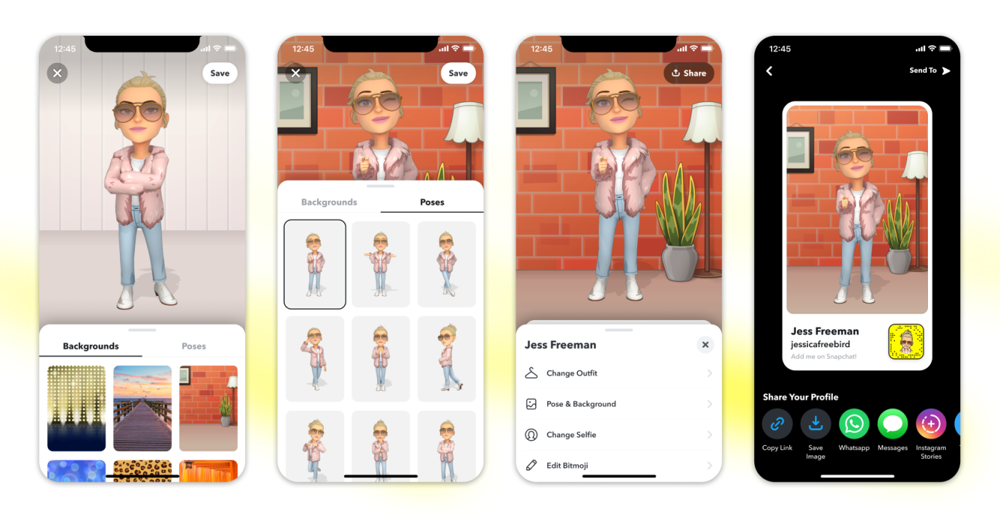 Snapchat usa realidade aumentada para criar guarda-roupa virtual