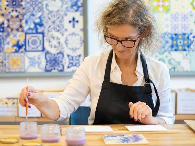 Tile Painting Workshop