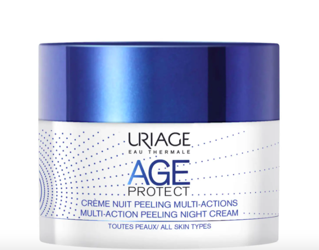 Uriage, Age Protect Creme de Noite Peeling Multiação
