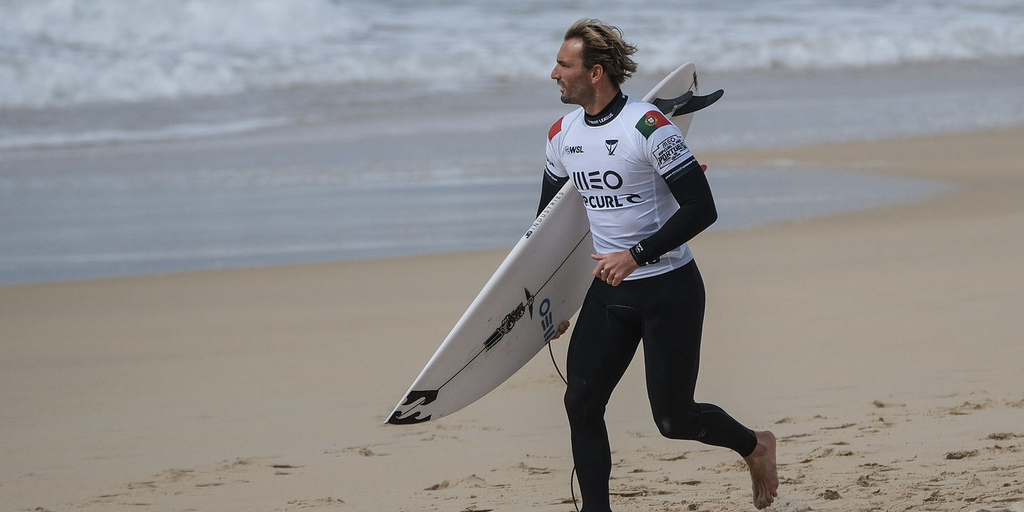 MEO Rip Curl Pro Portugal: Frederico Morais enfrenta brasileiro Deivid Silva e americano Jake Marshall em Peniche