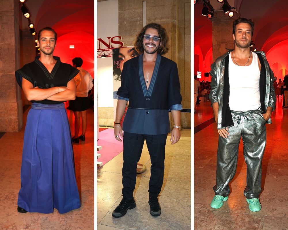 ModaLisboa. O estilo dos famosos no dia 1 — e houve desde calças de fato de treino a estilo japonês