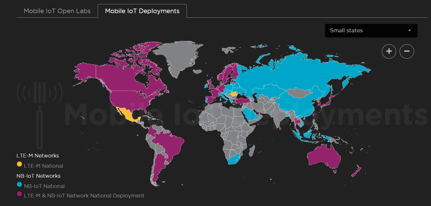 Mapa da GSMA mostra implementação de redes mobile IoT. E há uma em Portugal