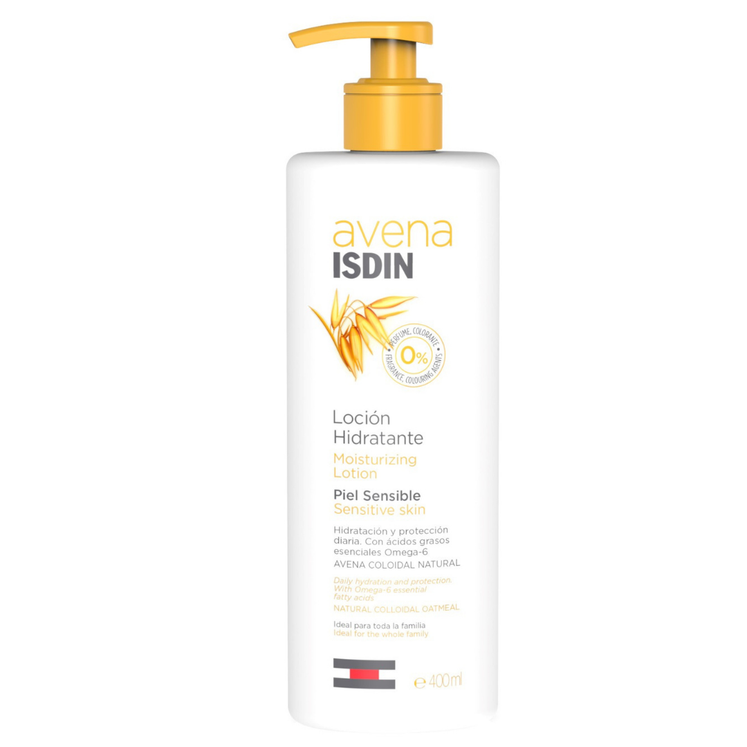 Isdin, Avena Loção Hidratante para Pele Sensível 400 mL