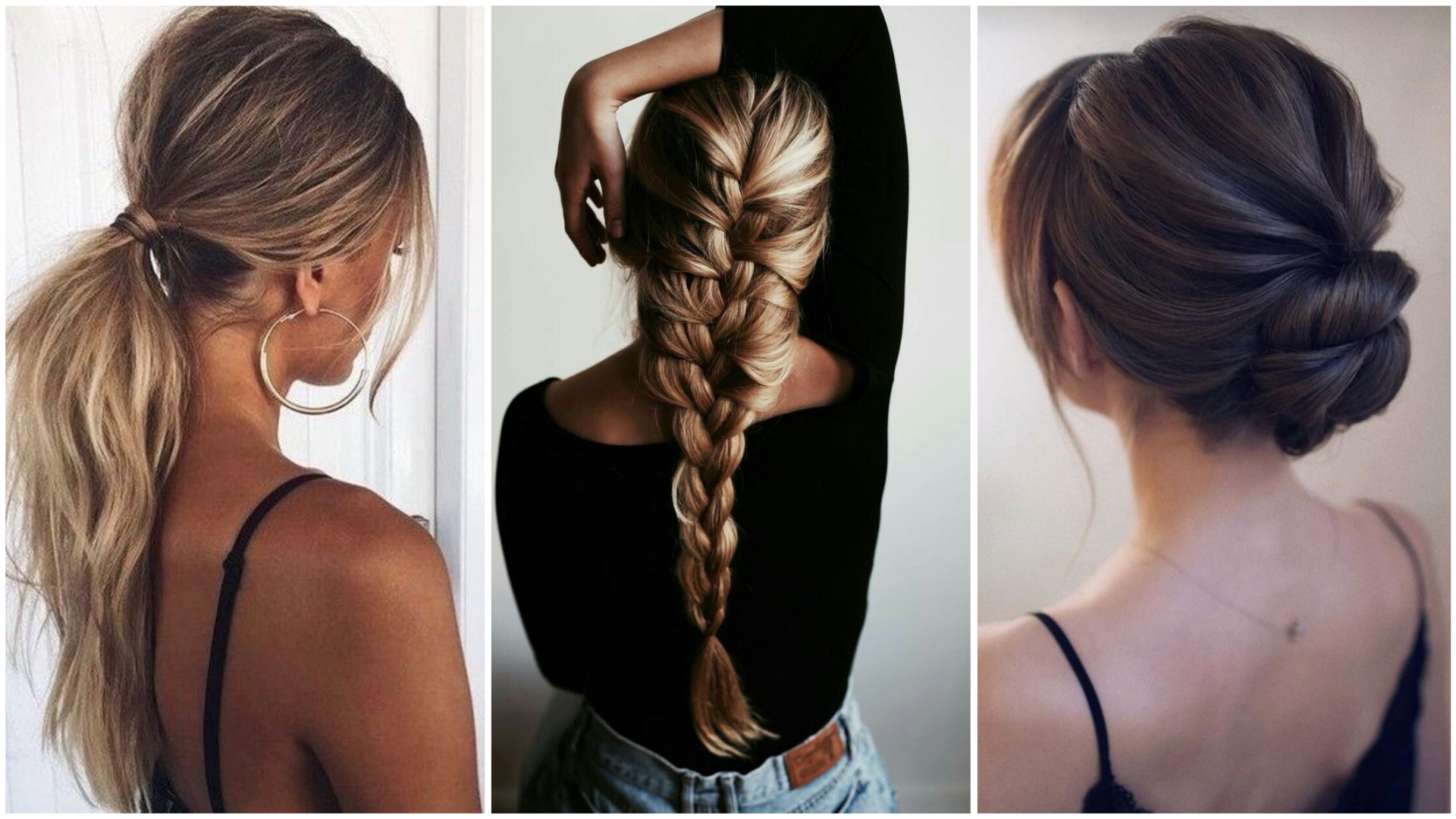 Das tranças ao ponytail. Aprenda a fazer 3 penteados tendência da nova estação