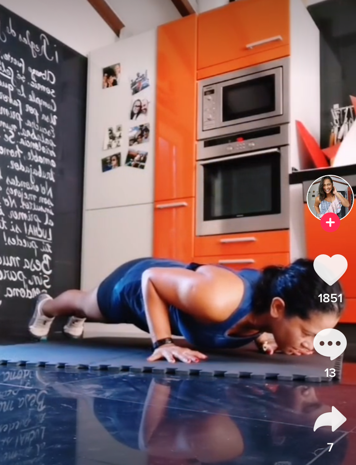 Faça estes desafios do Tik Tok e fique em forma para o verão