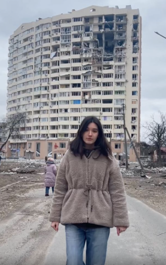 Valeria Shashenok. A jovem ucraniana que se tornou viral por documentar a guerra no TikTok