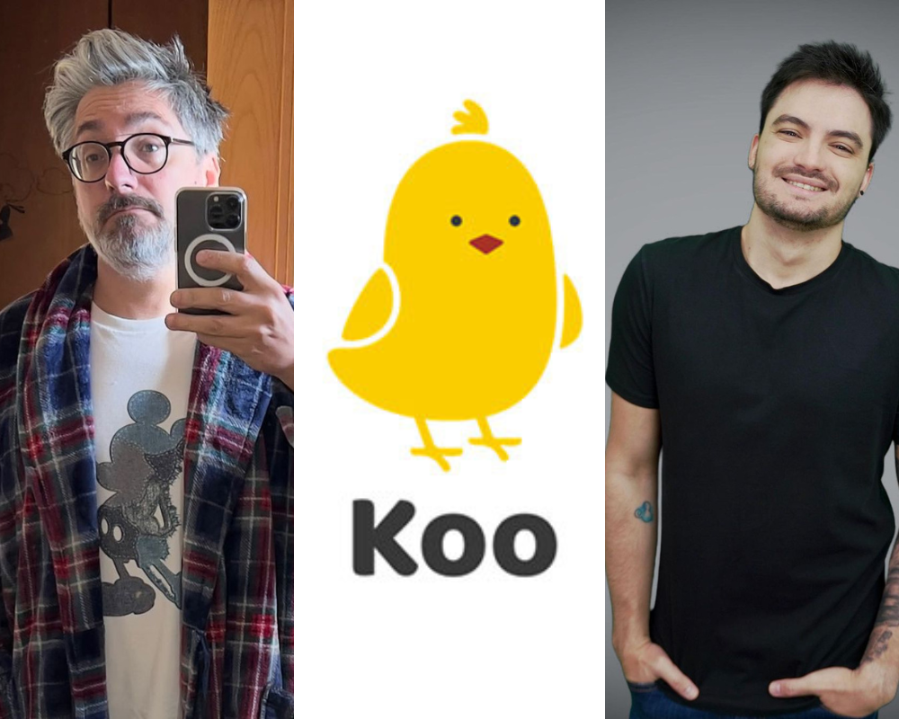 Nem Twitter, nem Mastodon. O que está a dar agora é ir ao Koo (Markl e Felipe Neto já lá estão)