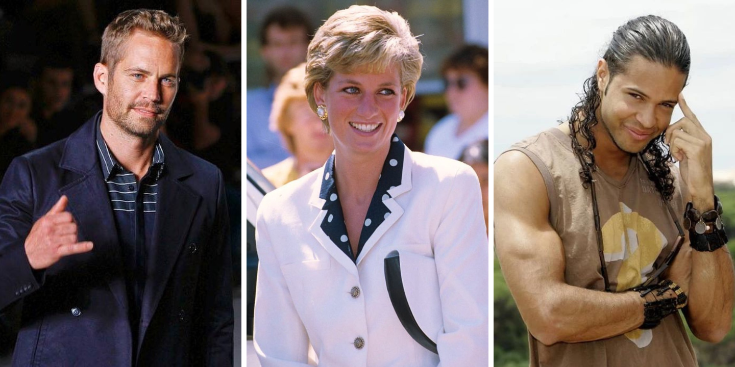 Álcool, drogas e fatalidades. 10 celebridades que morreram em acidentes de carro