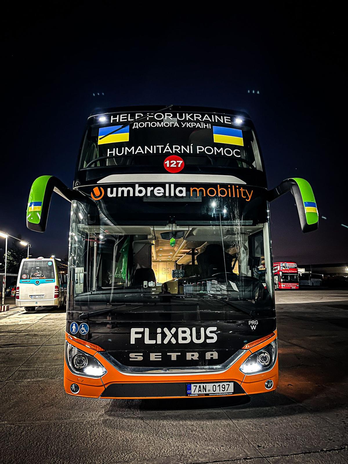 FlixBus está a oferecer viagens para refugiados saírem da Ucrânia em direção à Europa