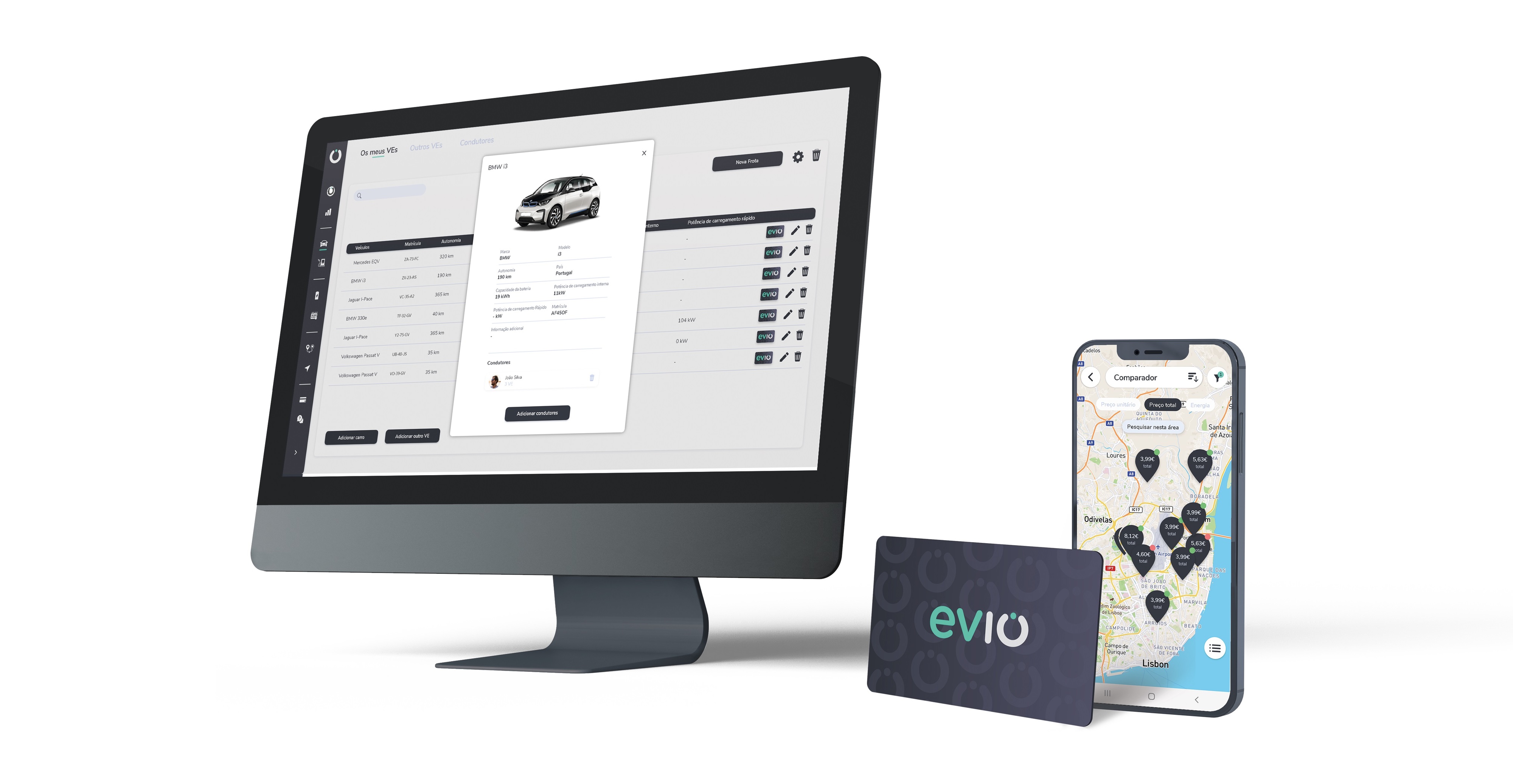 Onde é mais barato carregar o carro elétrico? Há uma aplicação com respostas