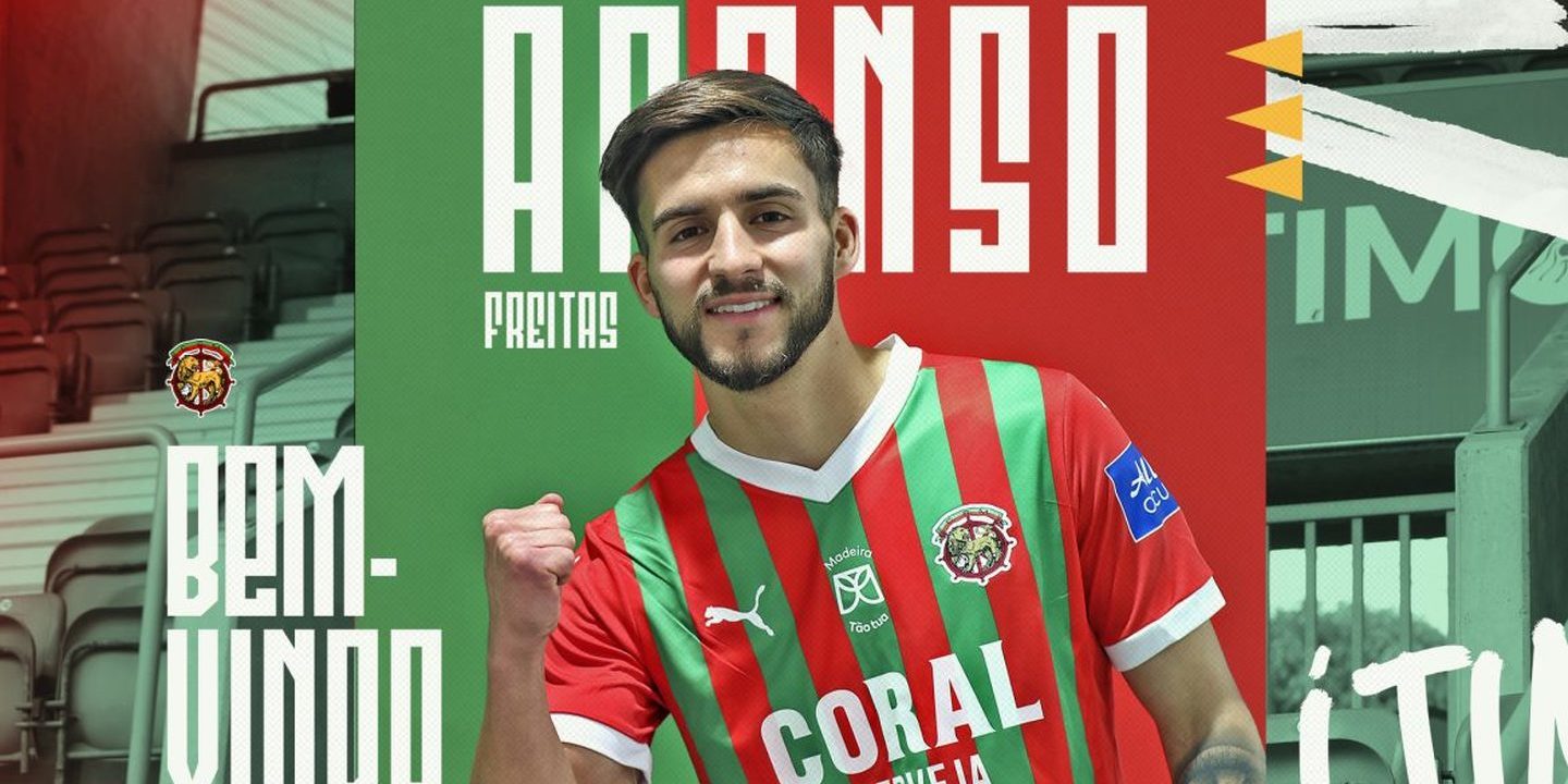 Defesa Afonso Freitas deixa Nacional para reforçar rival Marítimo