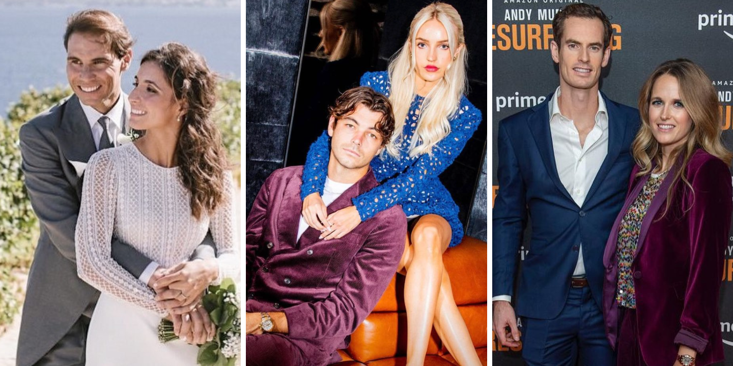 WAGs não é só no futebol. Conheça 10 mulheres e namoradas dos tenistas famosos