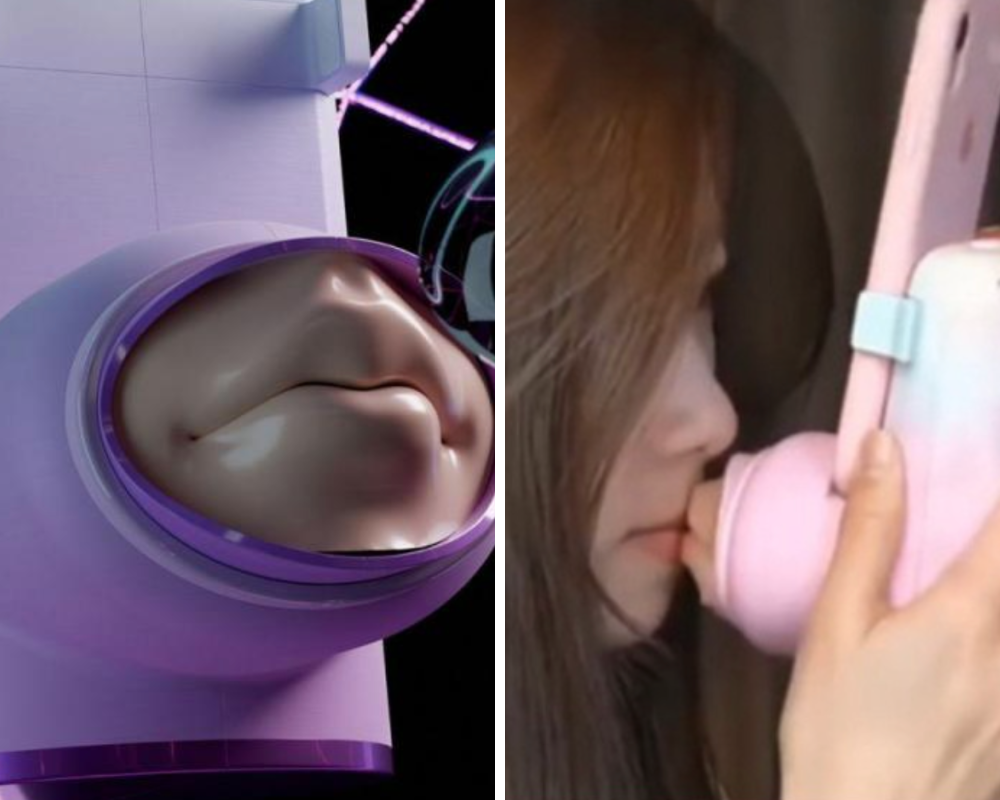 Beijos à distância? Sim, já é possível, graças a este dispositivo inventado na China (que até faz sons)