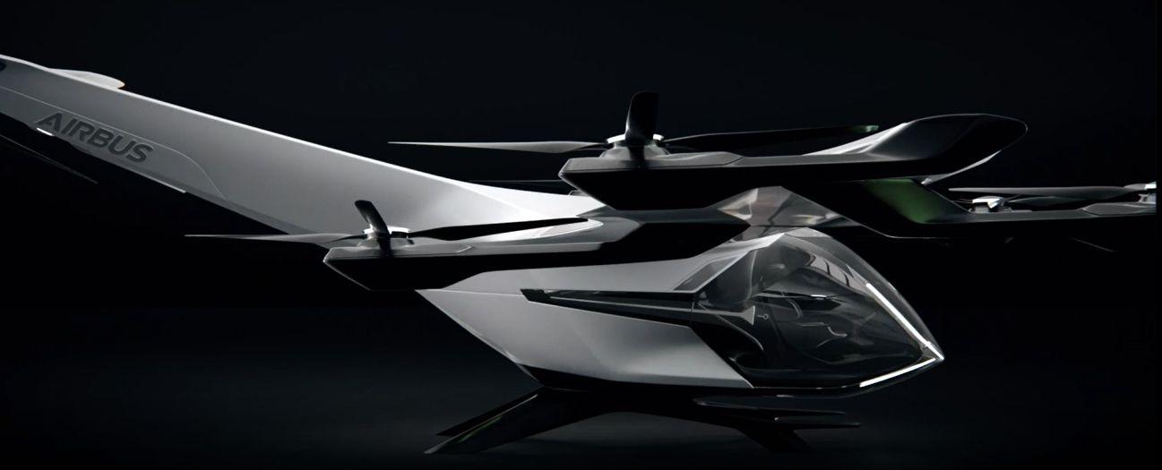 Airbus mostra a última versão do seu protótipo de táxi aéreo 