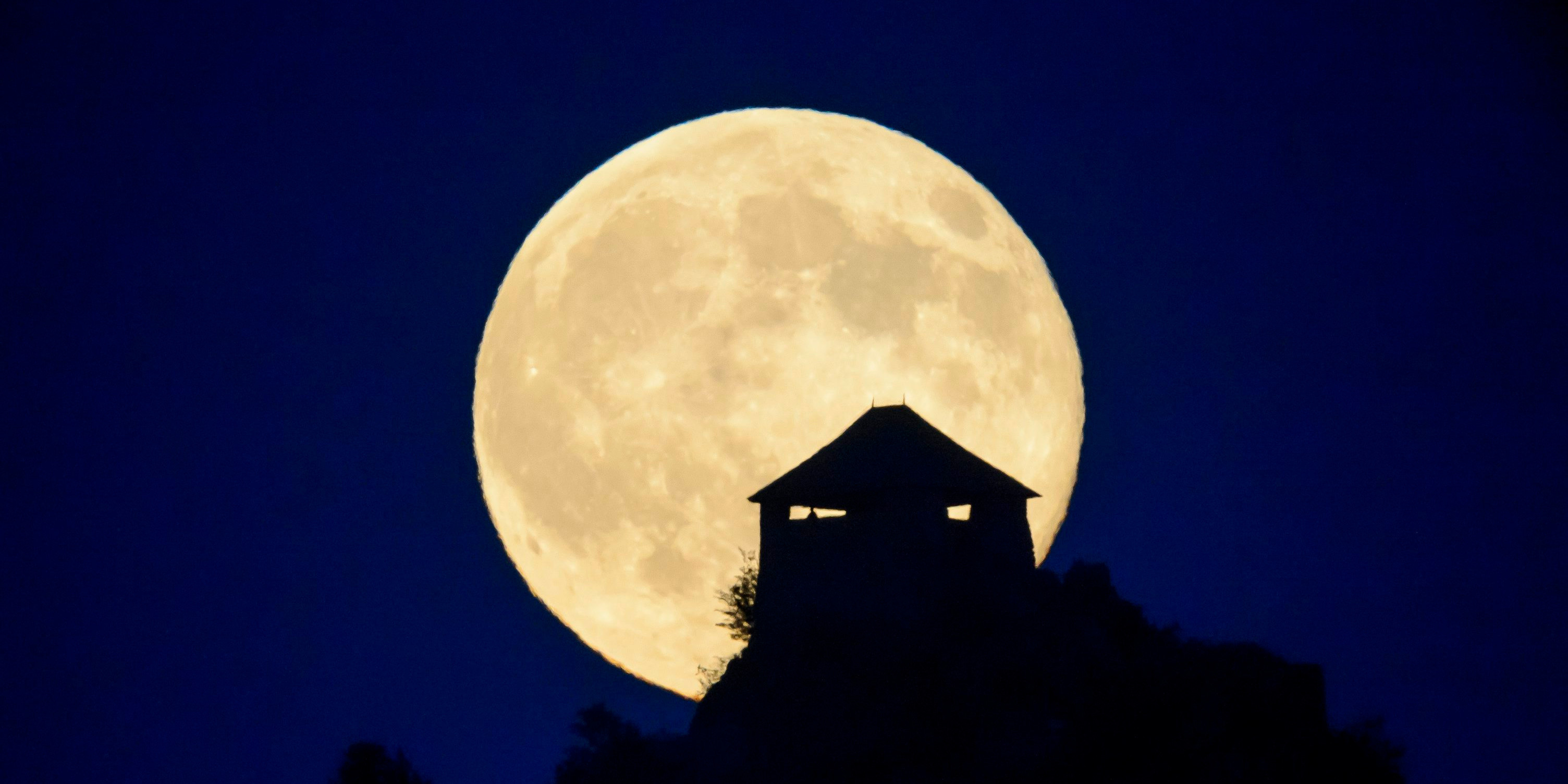 Preparado para a última superlua do ano? Saiba qual é a melhor hora para observar