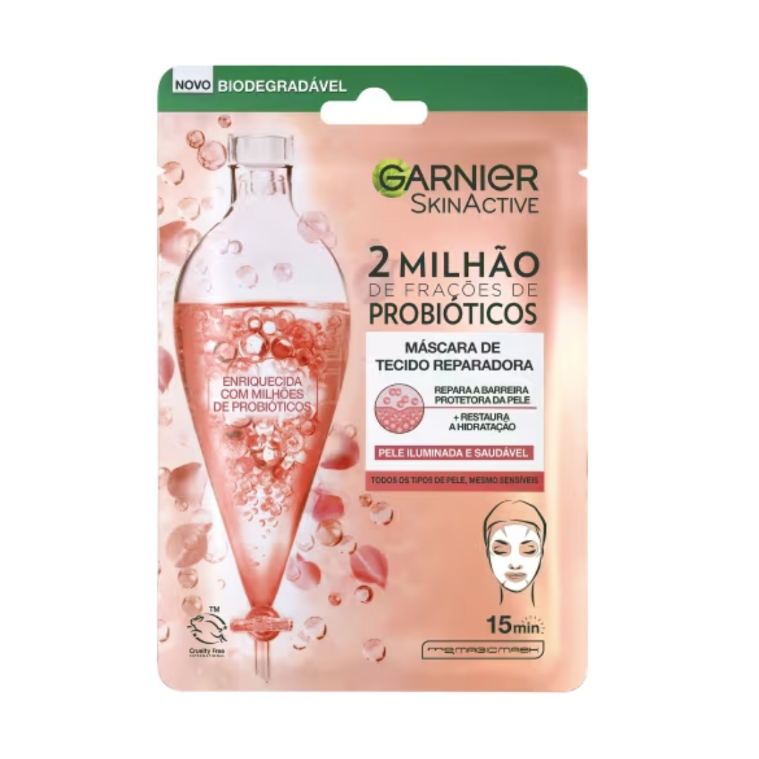Garnier, Máscara Facial de Tecido Probiótica – Continente