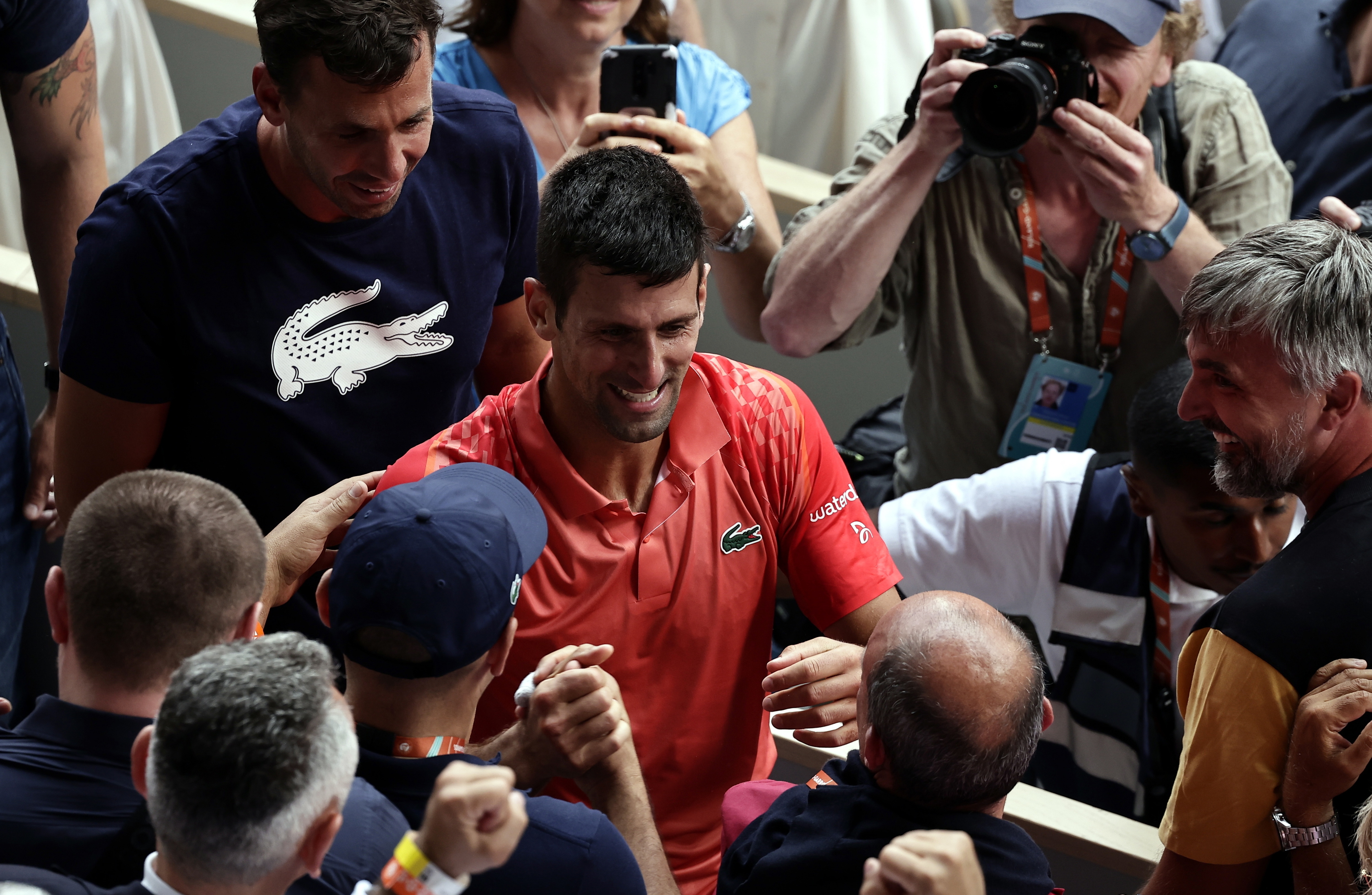 Djokovic está a celebrar o 23.º Grand Slam em Portugal