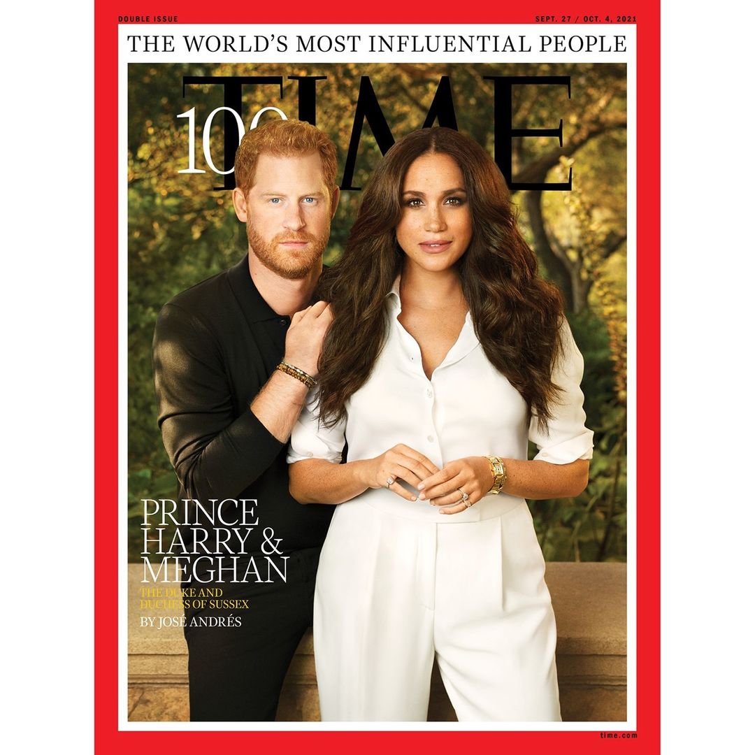 Príncipe Harry e Meghan Markle na capa da revista “Time”. Photoshop ou “brilho natural”?