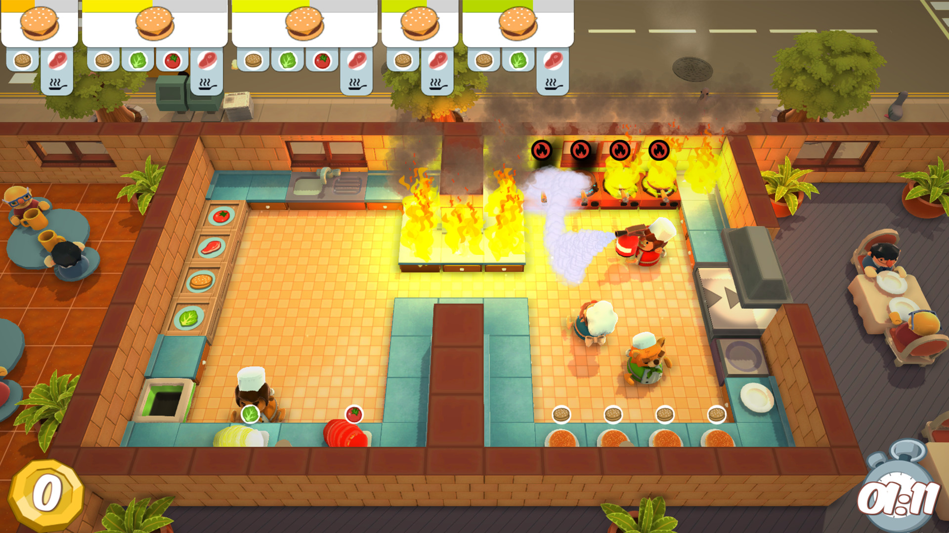 Overcooked e Editch Finch são os jogos grátis da PS Plus em maio