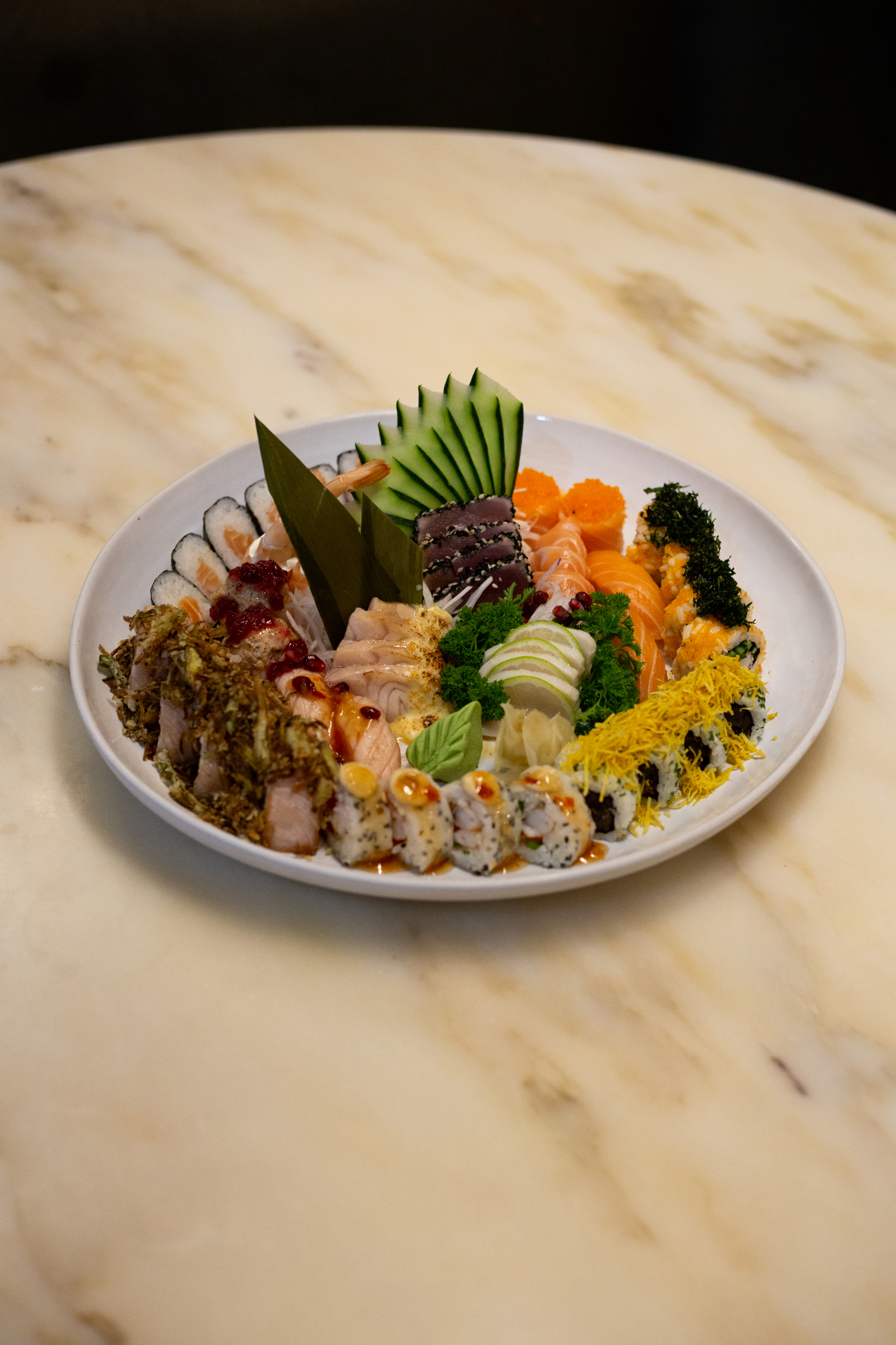 Bacalhau ou borrego? Esqueçam, no jantar de Natal como sushi (e os menus do U.M.I. são incríveis)