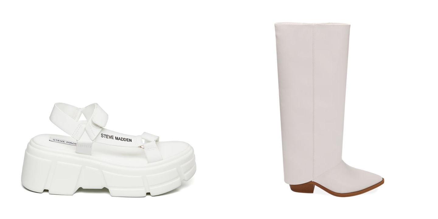 Das sandálias às botas, estes 14 pares de sapatos brancos são perfeitos para as festas de verão. E começam nos 12€