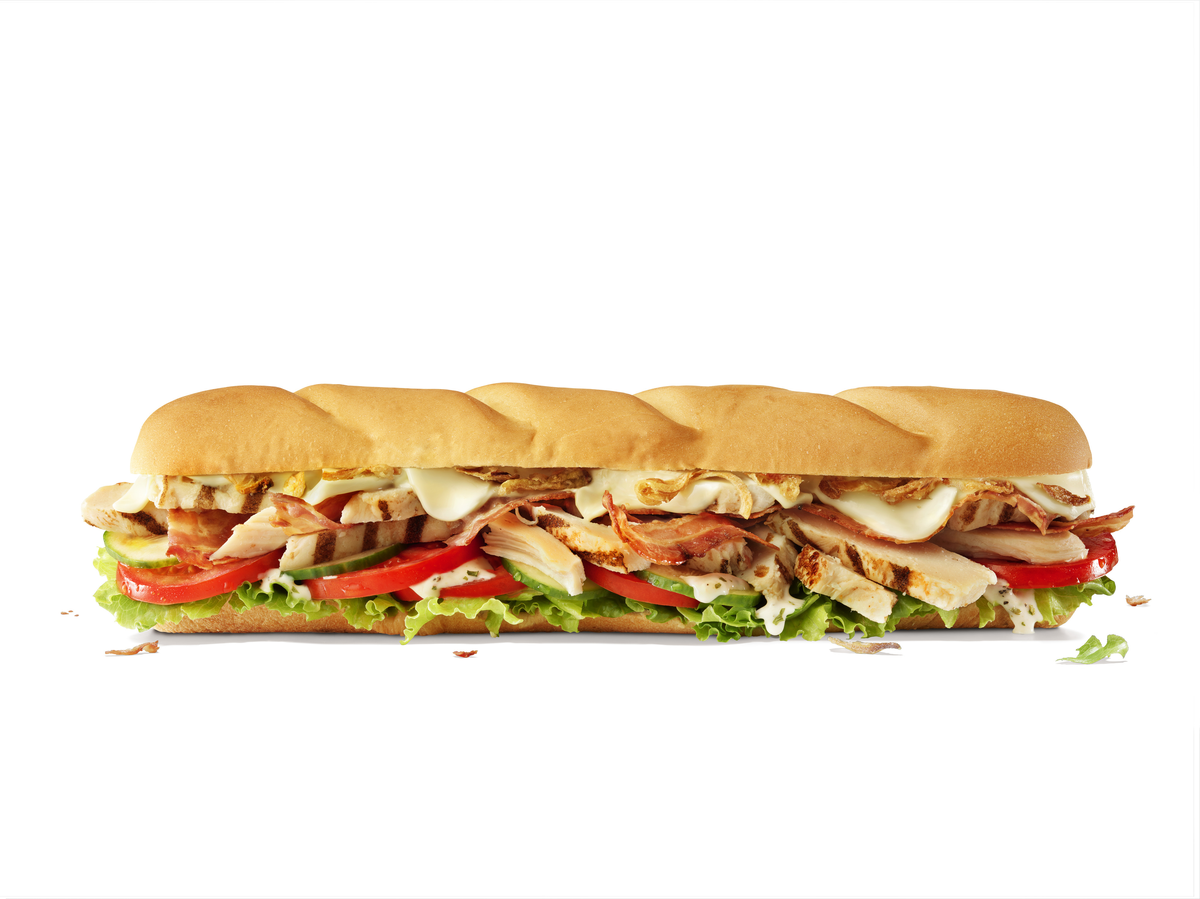 Vai ter de provar a nova criação da Subway. É uma espécie de salada, mas numa sanduíche