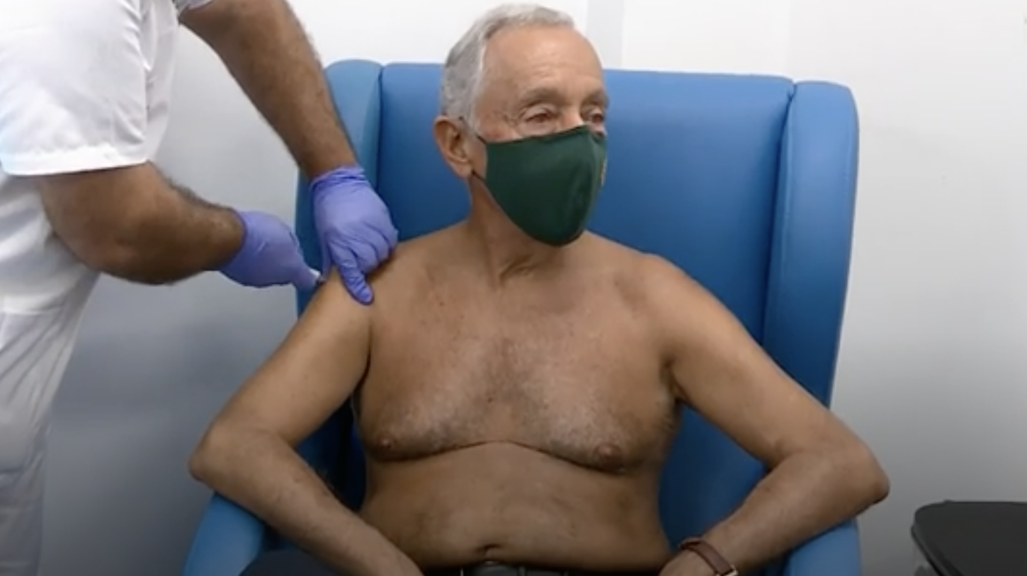 Marcelo Rebelo de Sousa já se vacinou contra a gripe e diz que haverá vacinas para todos