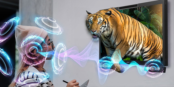 Monitor Acer SpatialLabs de 27 polegadas apresenta imagens 3D estereoscópicas sem óculos