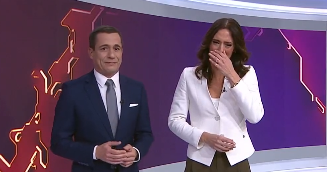 Pivôs da RTP3 não conseguem parar de rir em direto. Veja o vídeo (e não vai conter as gargalhadas)