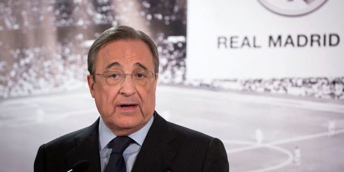 Florentino Pérez propõe árbitros ingleses para melhorar padrão de arbitragem em Espanha