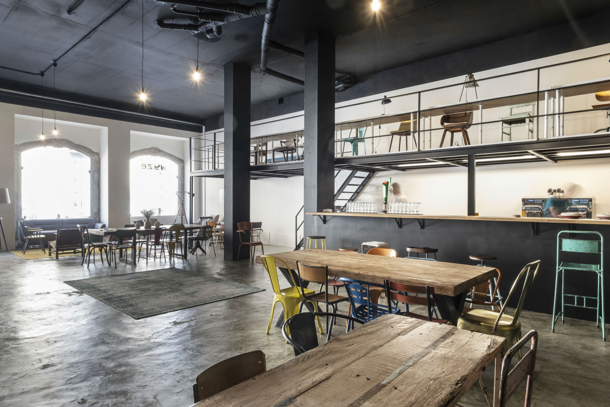 Comida, scooters elétricas ou galeria de arte. Este laboratório de ideias tem de tudo