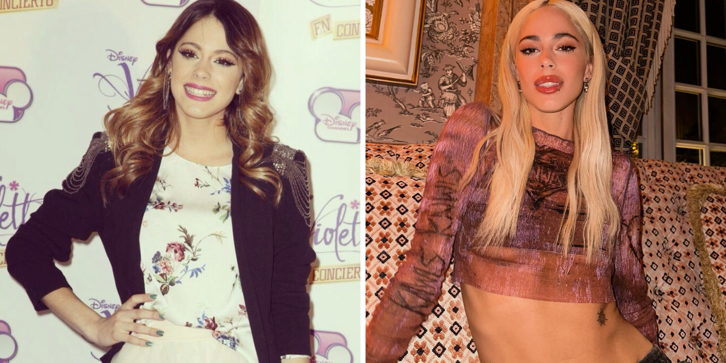 Da inocente Violetta a pop star ousada. 30 fotos que mostram a evolução de Tini Stoessel