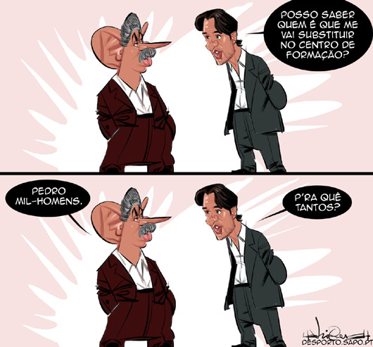 Nuno vai para o banco