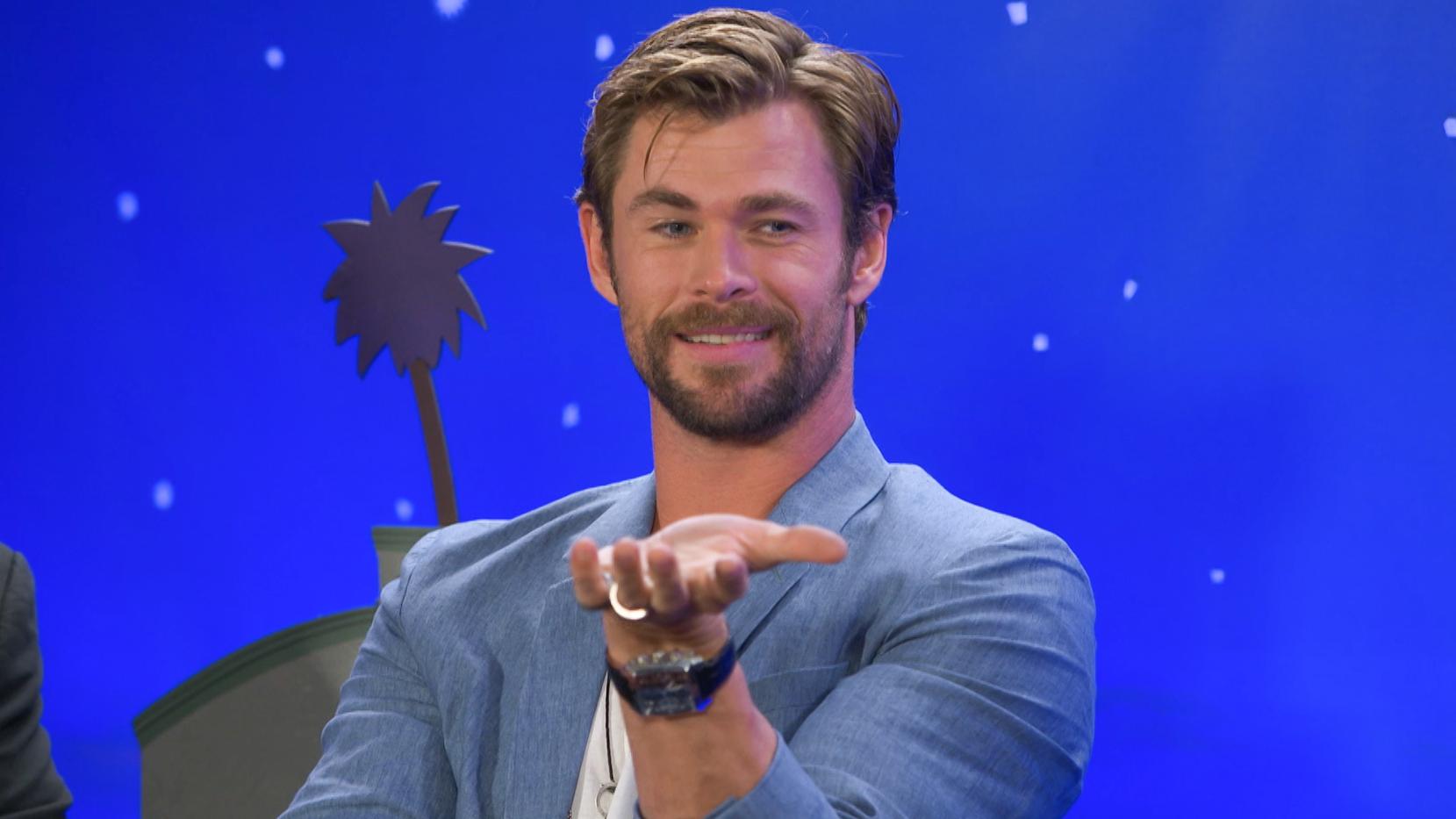 Chris Hemsworth vai parar de representar — mas é por uma boa causa