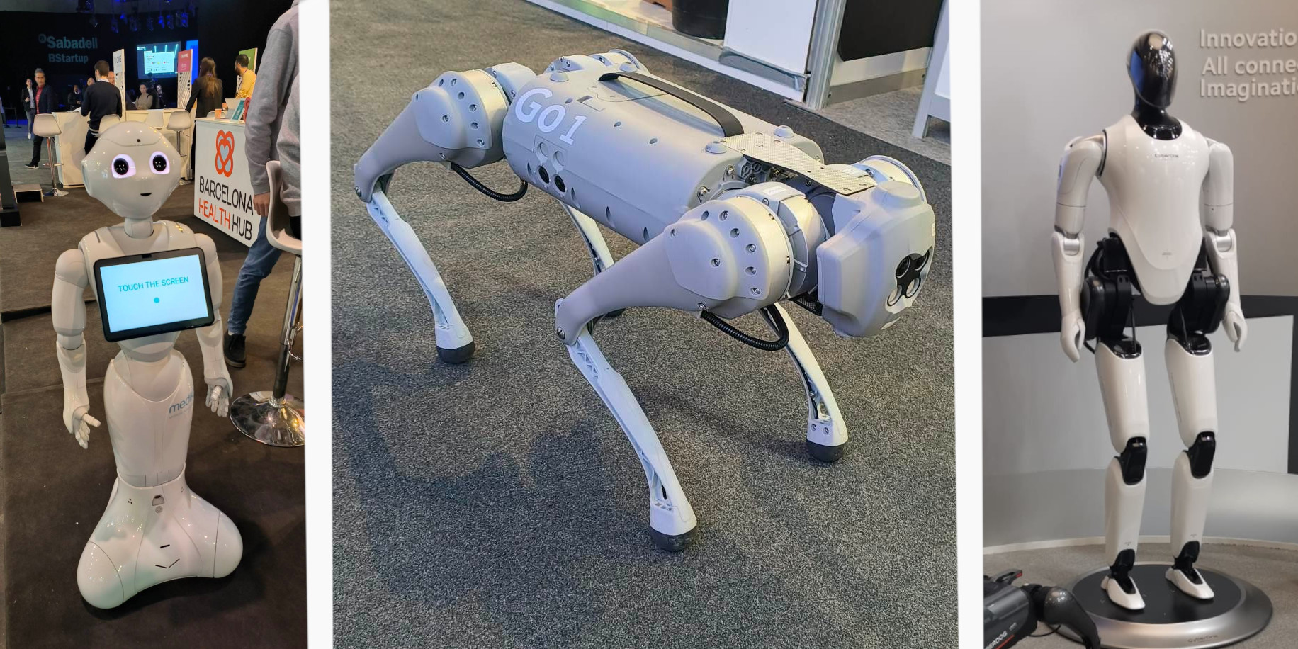 Mobile World Congress não é apenas smartphones: os robots também fizeram a “festa” em Barcelona